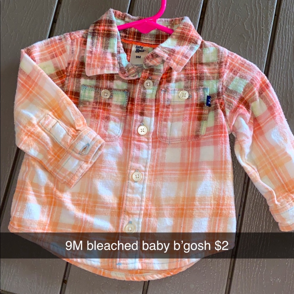 Bleached flannel